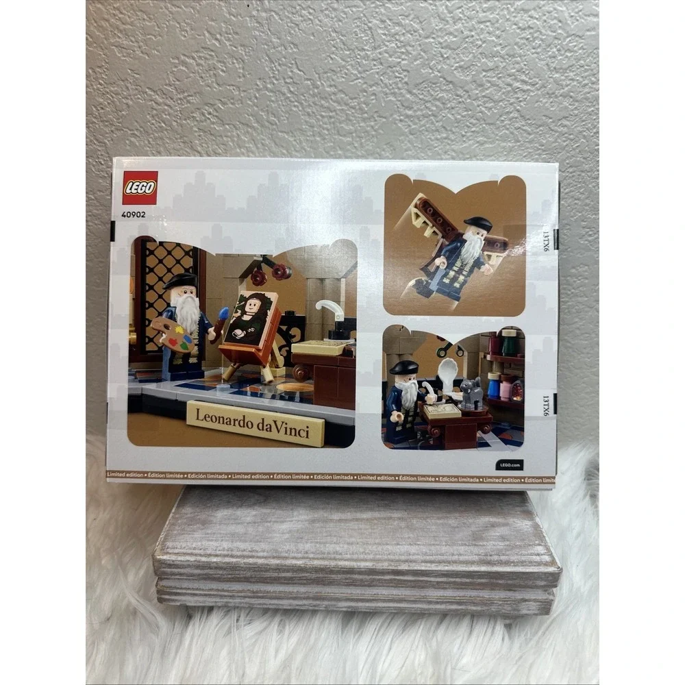 LEGO 40902 Tribute to Leonardo da Vinci Limited Edition NEW! FAST SHIP SEALED